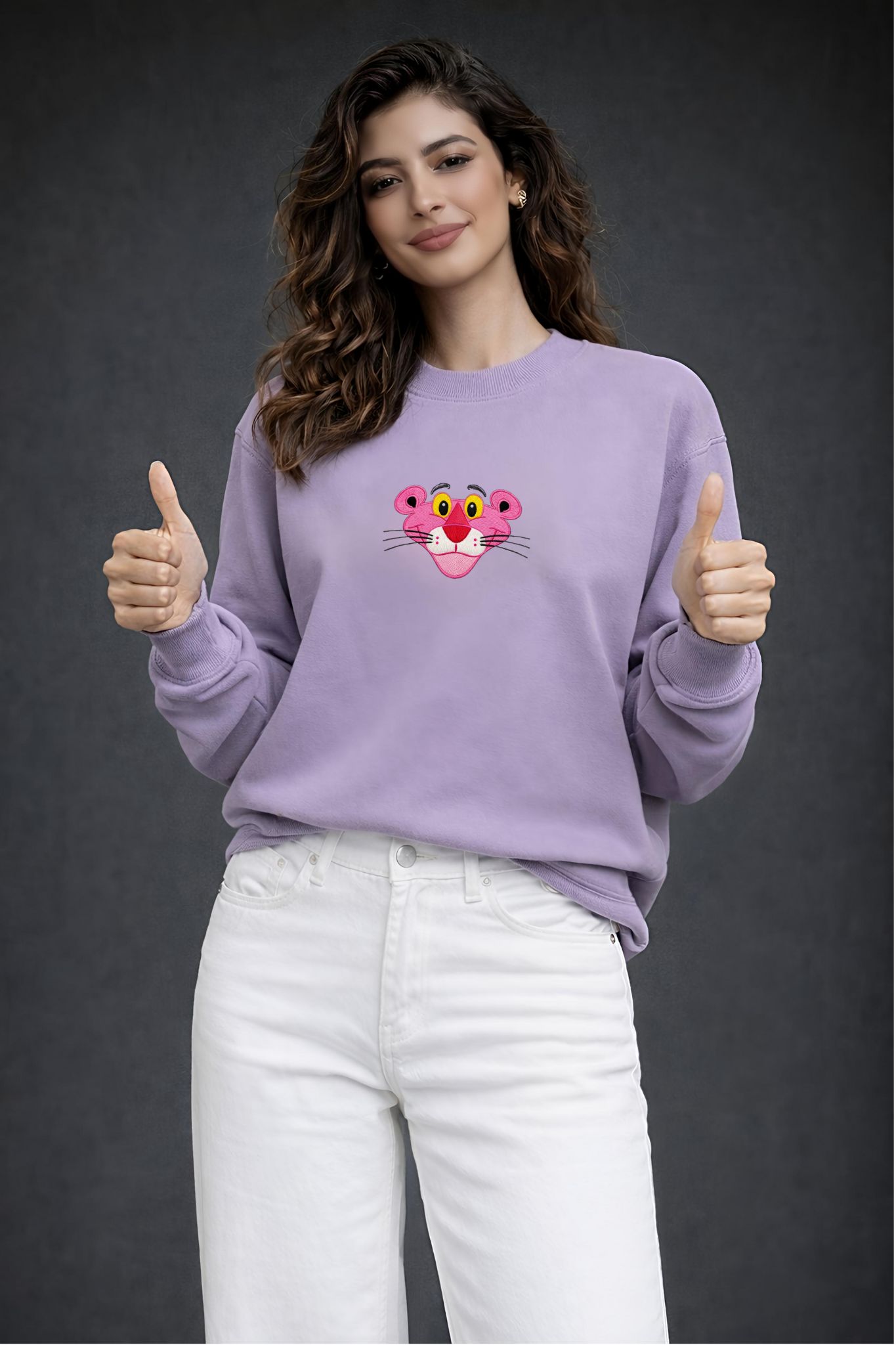 Blush Panther Female Special Sweatshirt - Image 5