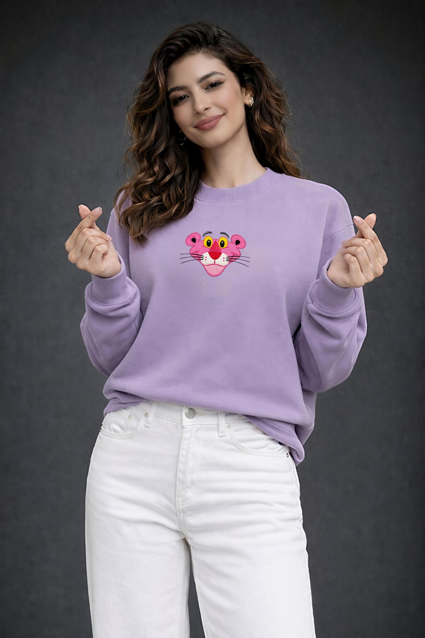Blush Panther Female Special Sweatshirt - Image 3