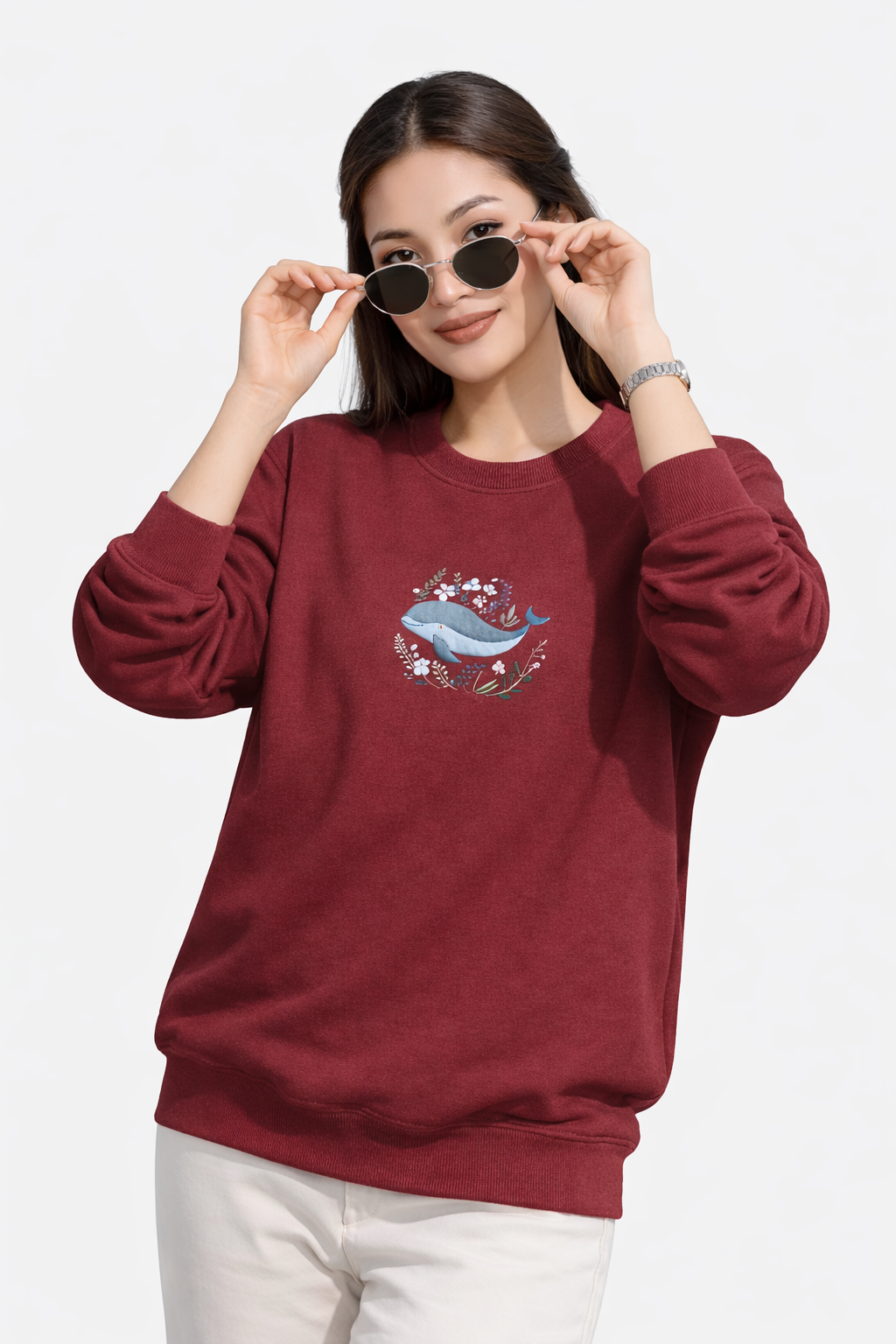 Sea Whisper Female Special Sweatshirt - Image 2