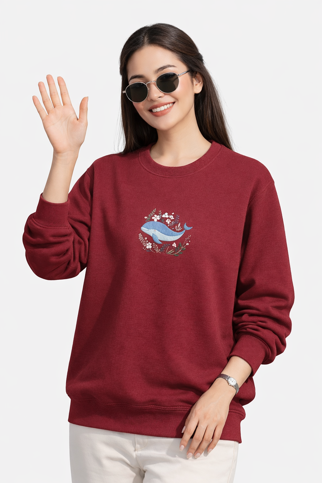 Sea Whisper Female Special Sweatshirt - Image 4