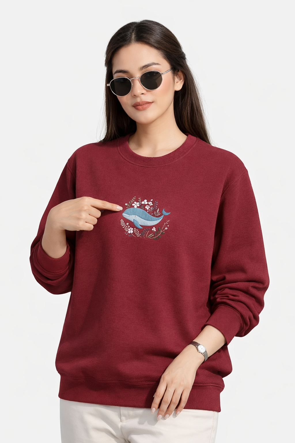 Sea Whisper Female Special Sweatshirt - Image 5